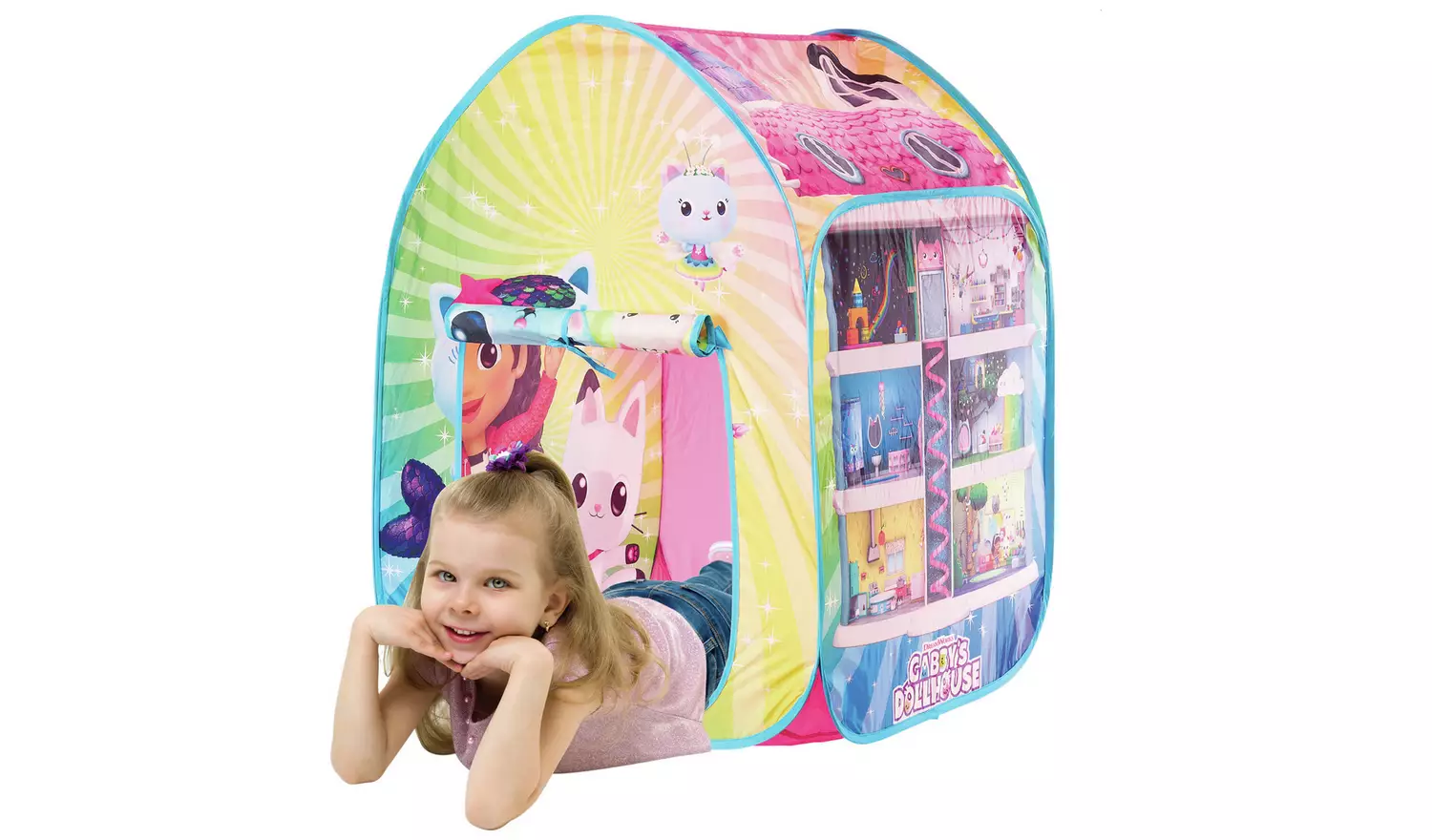 Gabby's Dollhouse Pop-Up Play Tent with 20 Playballs