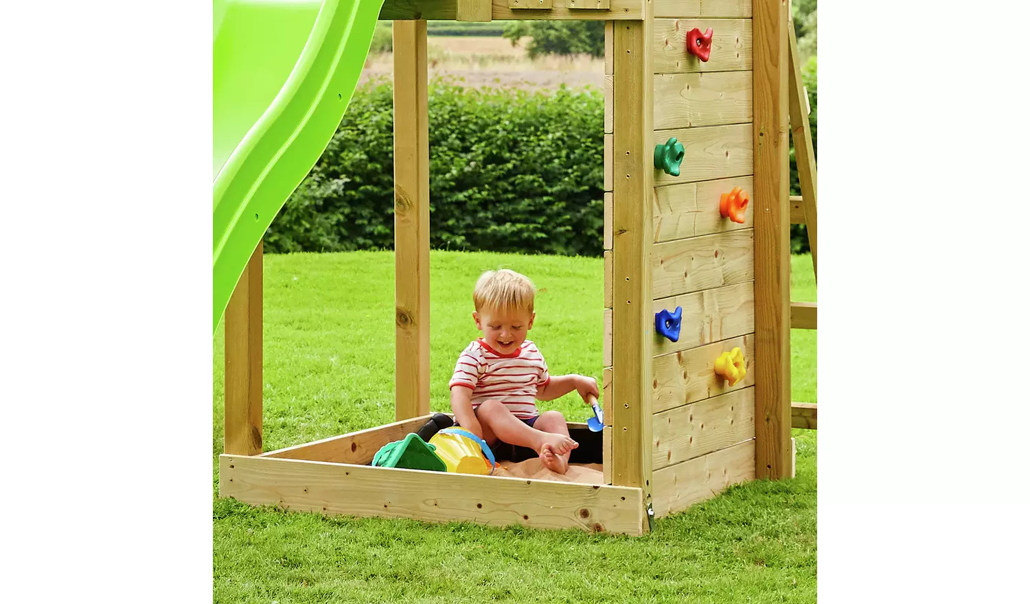 TP Skywood Climbing Tower With Slide