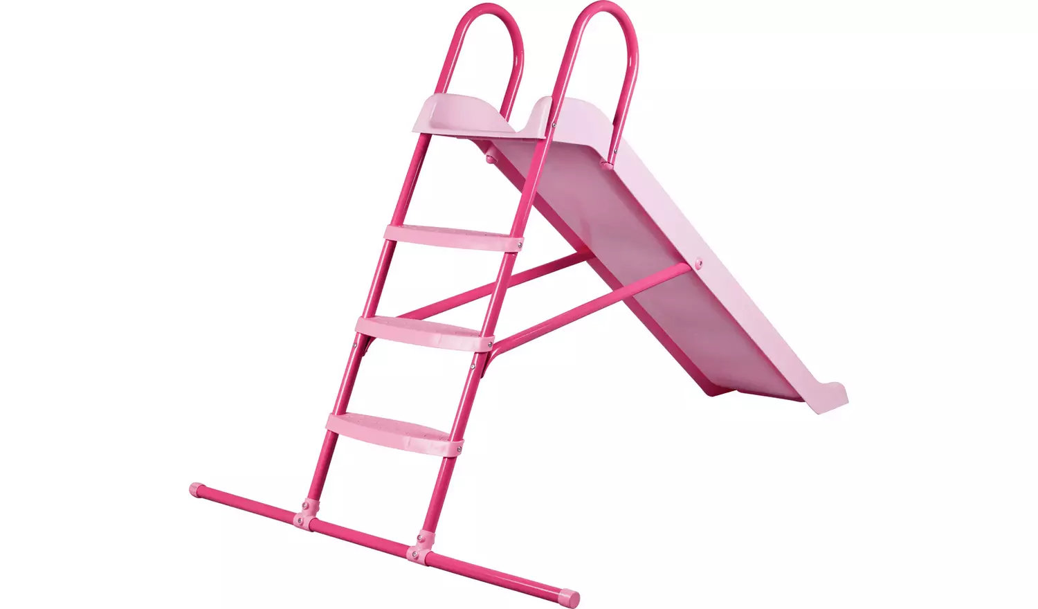 Chad Valley 7ft Kids Garden Slide - Pink