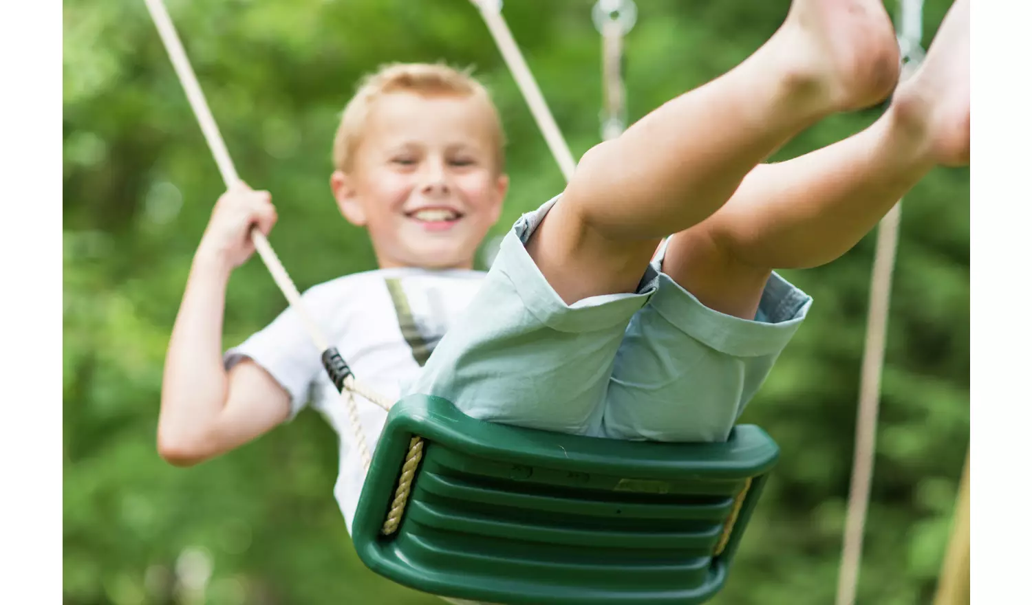 Plum Woolly Monkey II Wooden Kids Garden Swing Set