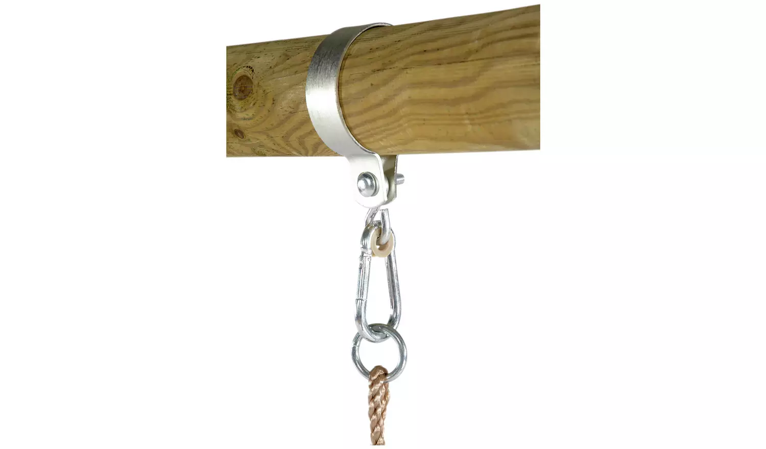 Plum Gibbon Wooden Garden Swing Set.