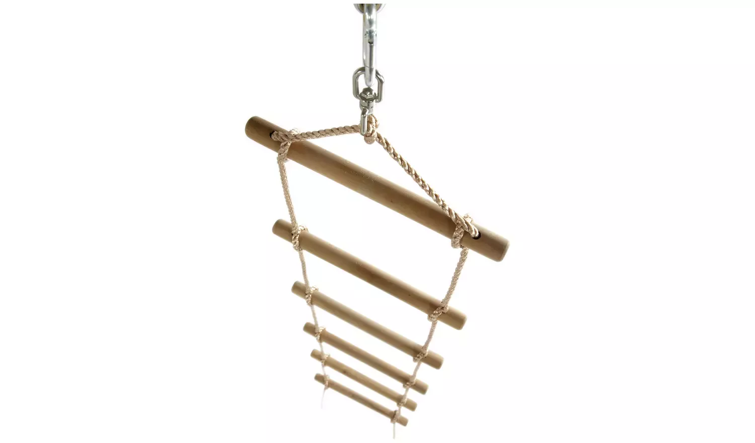 Plum Gibbon Wooden Garden Swing Set.