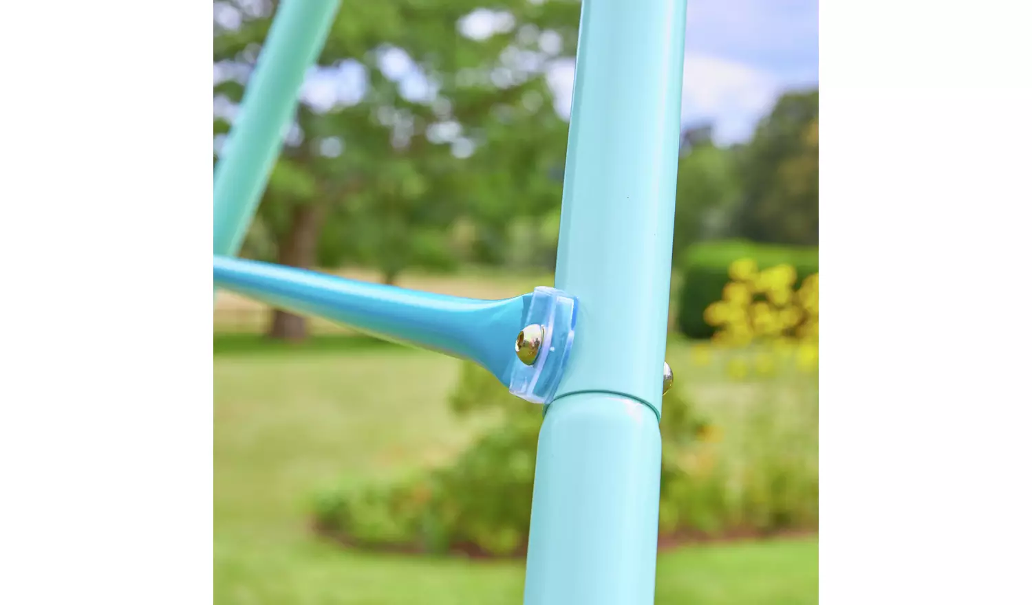 TP Toys Kids Double Swing Set With Glide Ride