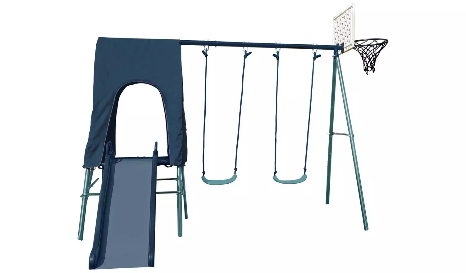 Chad Valley 2 in 1 Toddler and Kids Garden Swing - Blue