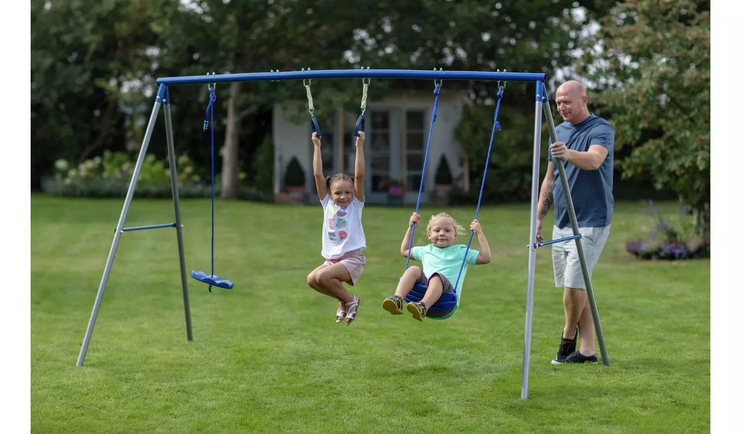 Chad Valley Multiplay - Swing, Monkey and Button