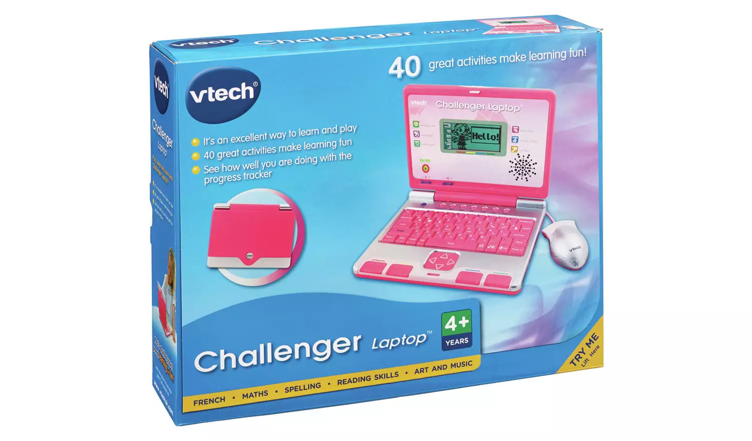 Vtech Challenger Laptop - Pink