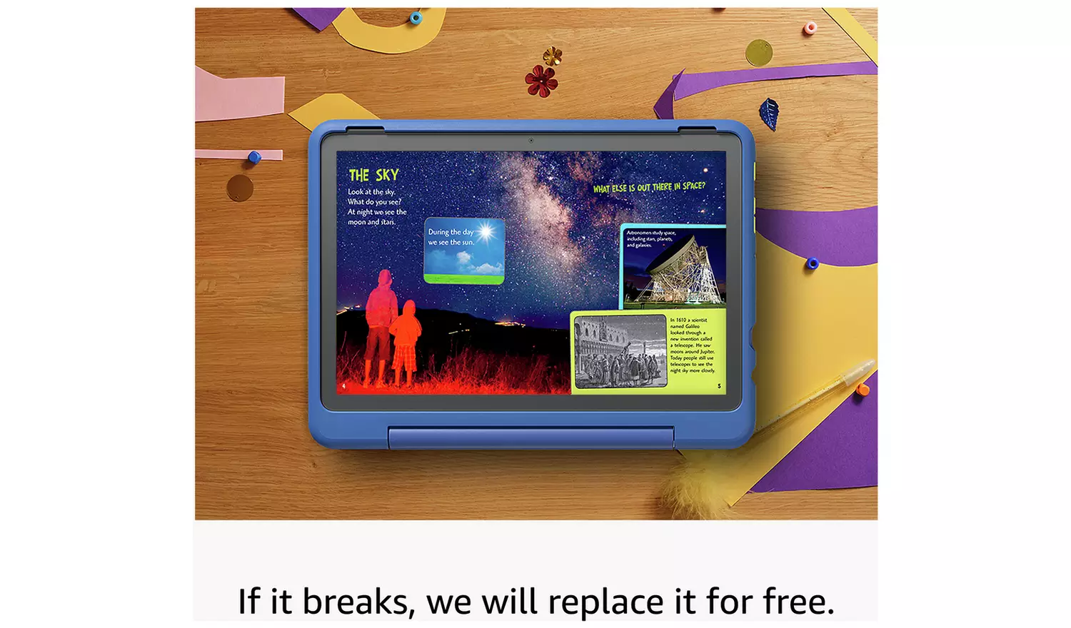 Amazon Fire HD 10 Kids Pro Tablet for 6-12, 10.1in 32GB