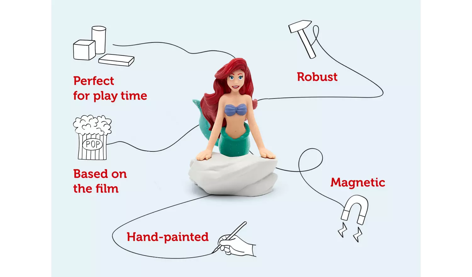 tonies Disney The Little Mermaid Audio Tonie Character