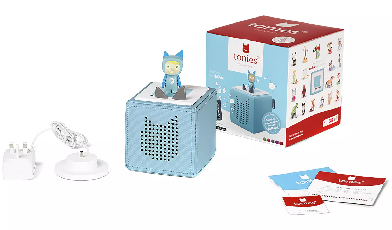 tonies Blue Toniebox 1 with Creative Tonie