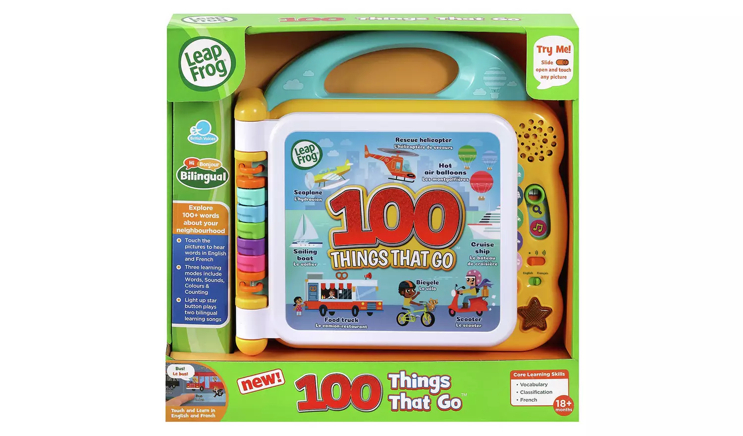 LeapFrog 100 Things That Go