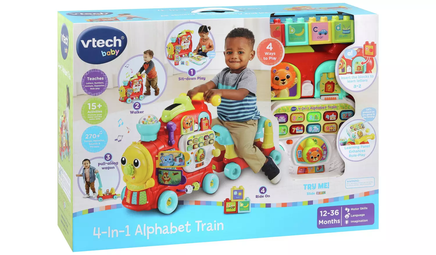 Vtech 4-In-1 Alphabet Train