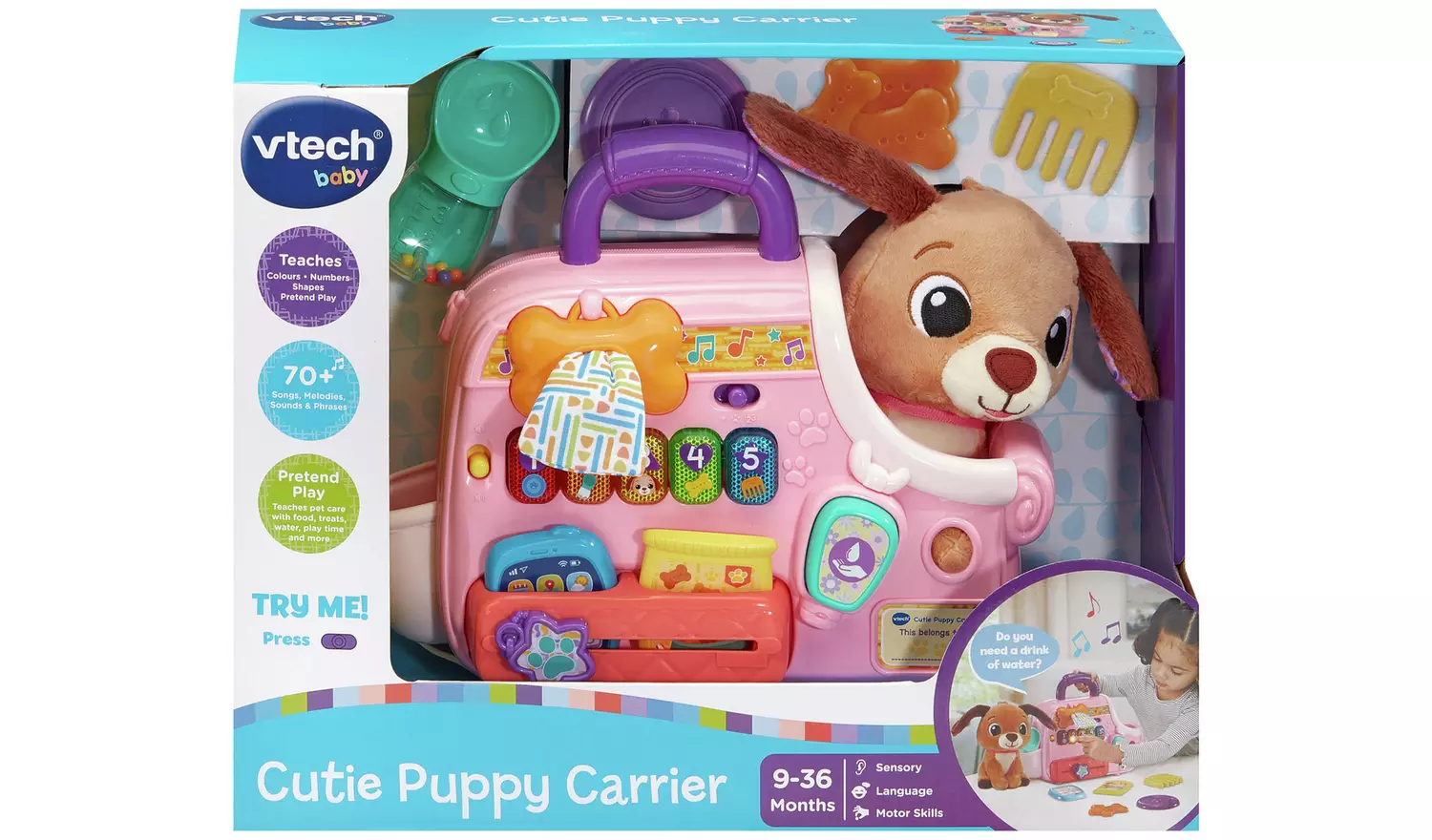 VTech Cutie Puppy Carrier