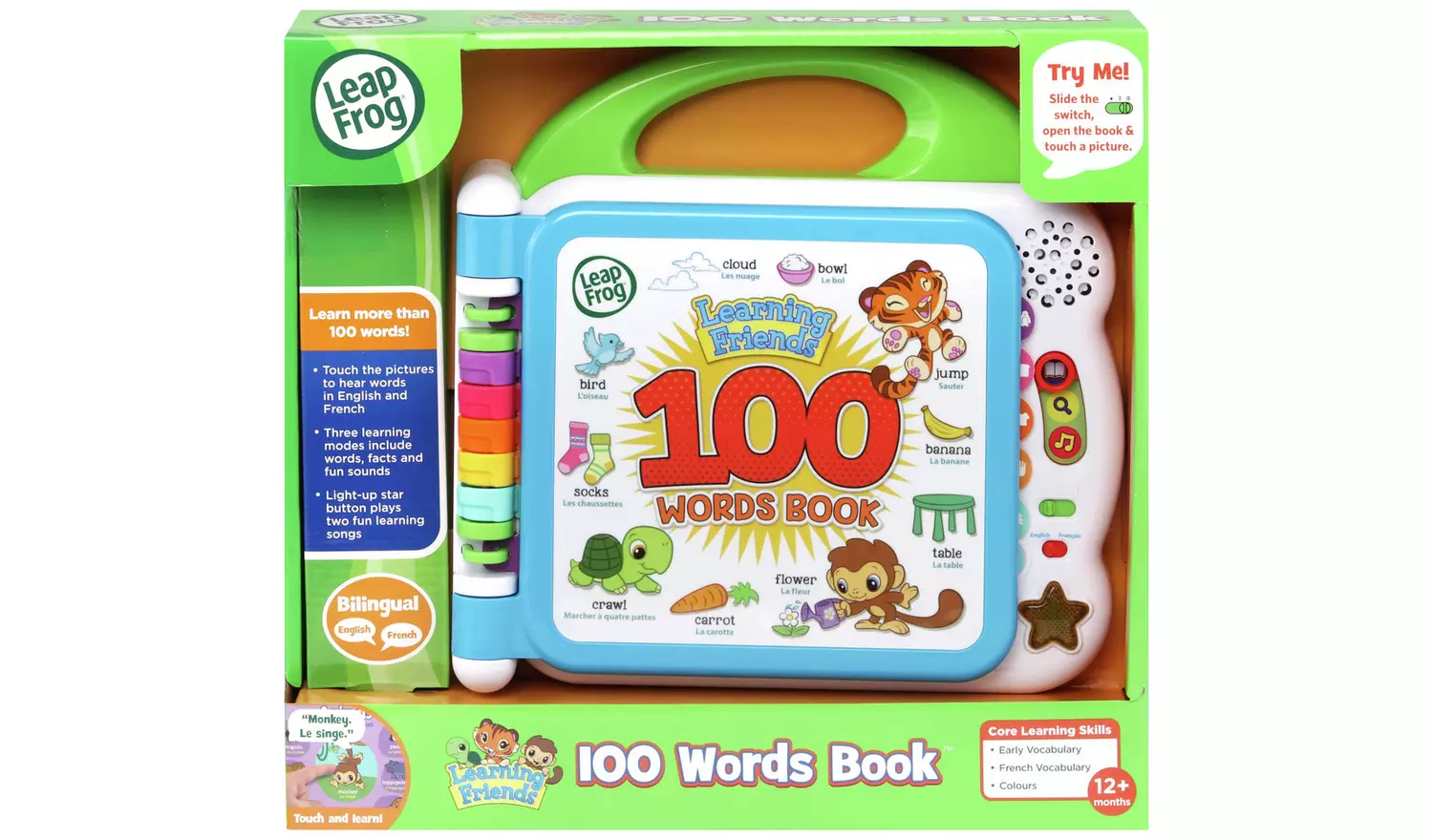 LeapFrog Learning Friends 100 Words Book