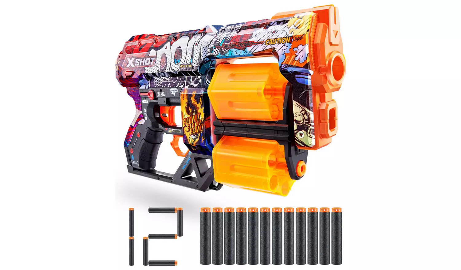 XSHOT Skins Dread Dart Blaster (12 Darts)