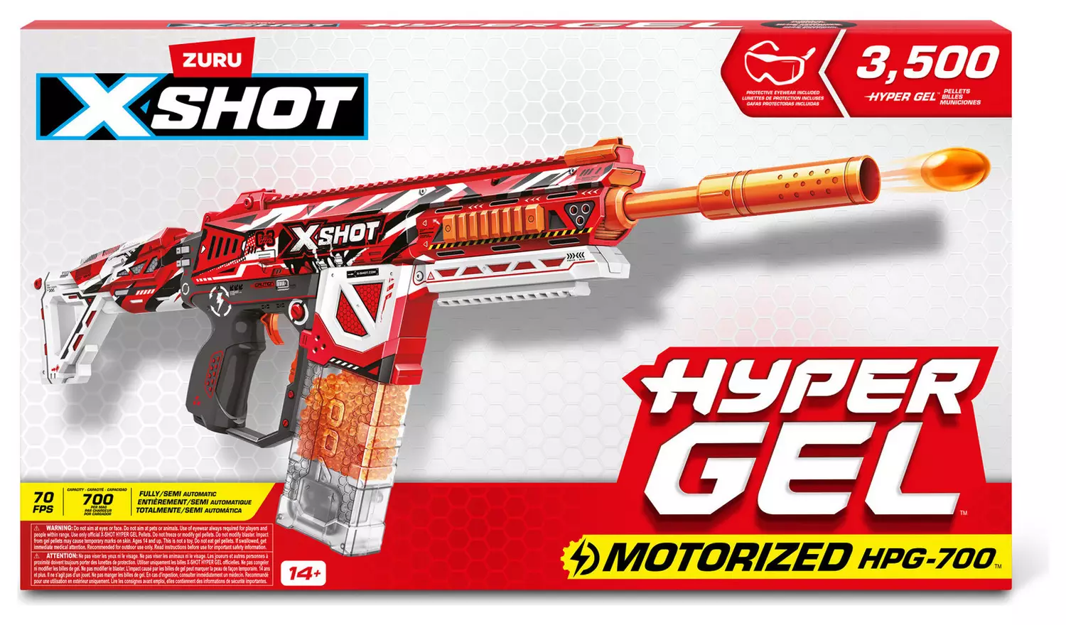 XSHOT Hyper Gel HPG-700 (with 3,500 Gel Pellets)