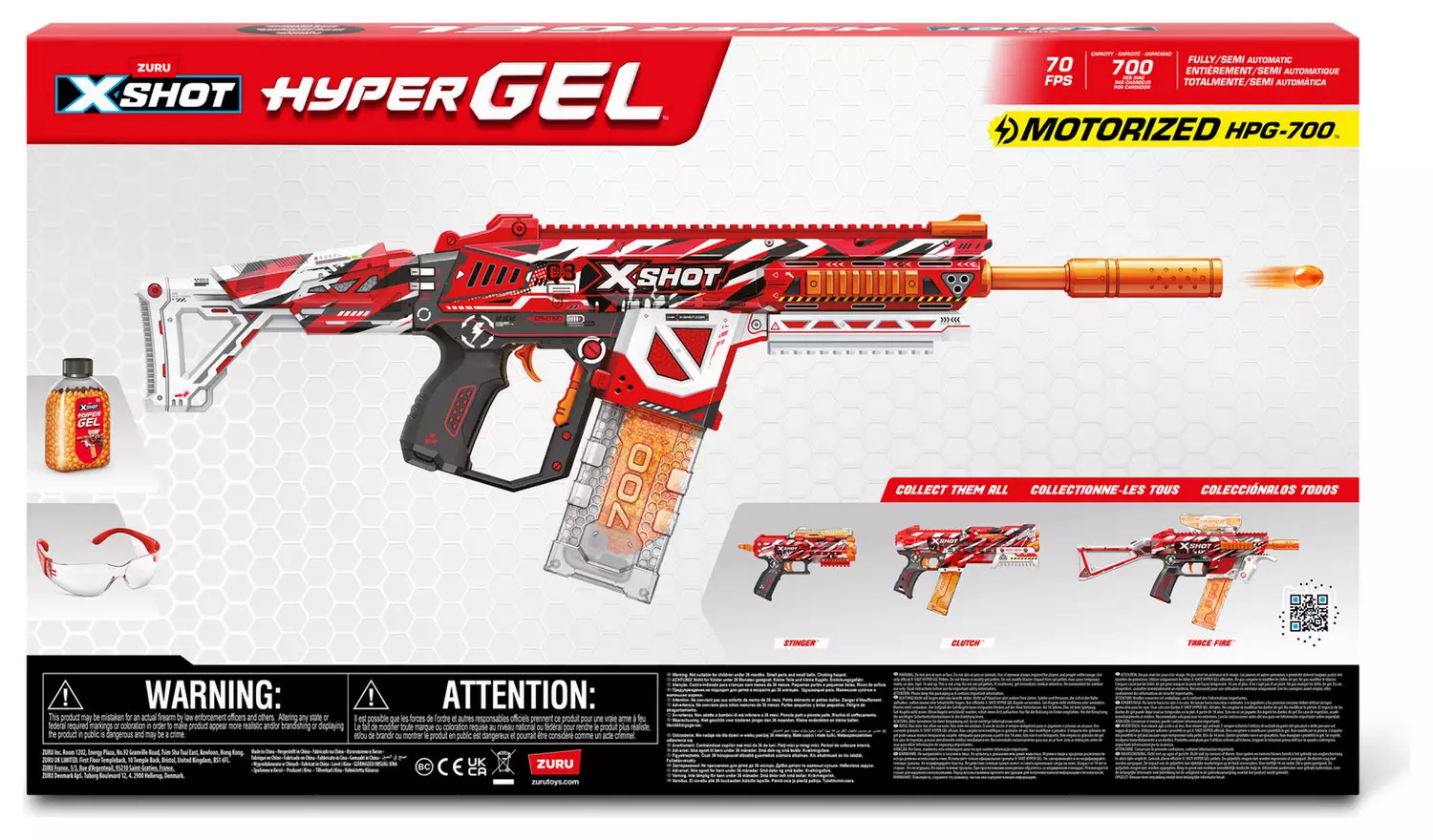 XSHOT Hyper Gel HPG-700 (with 3,500 Gel Pellets)