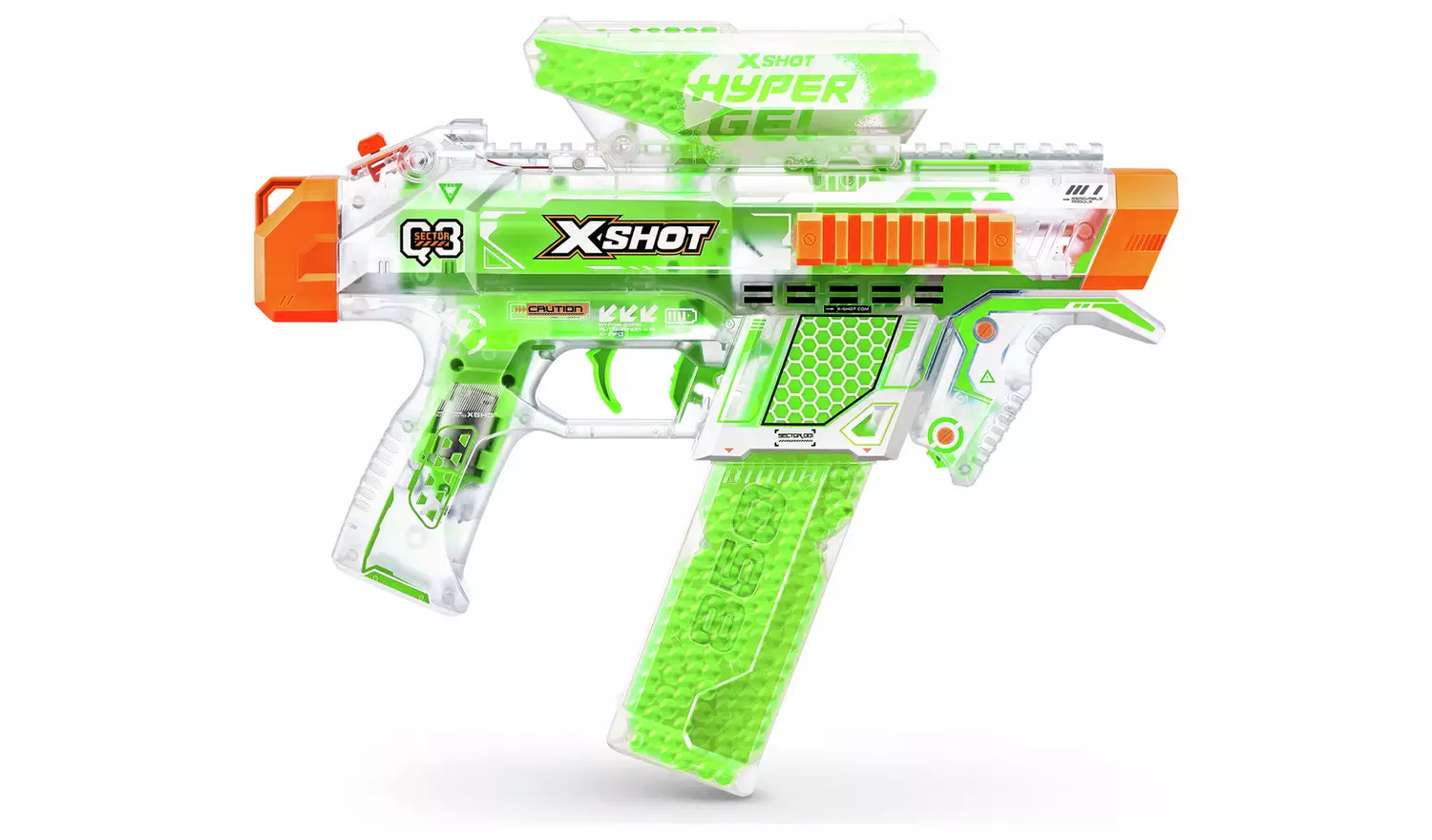 XSHOT Hyper Gel Glow NightStrike Blaster by ZURU