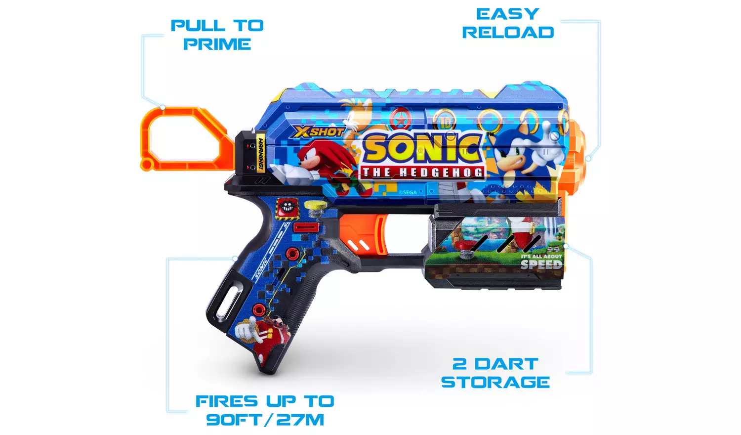 XSHOT Skins Sonic Last Stand
