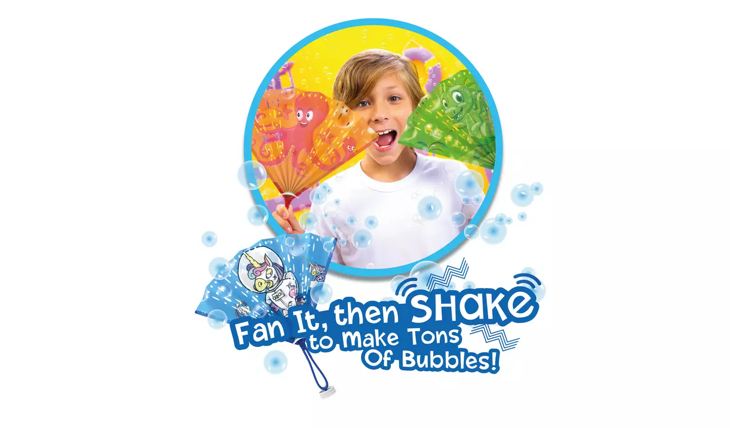 Fan-O-Rama Bubble Fan Assortment - Twin Pack