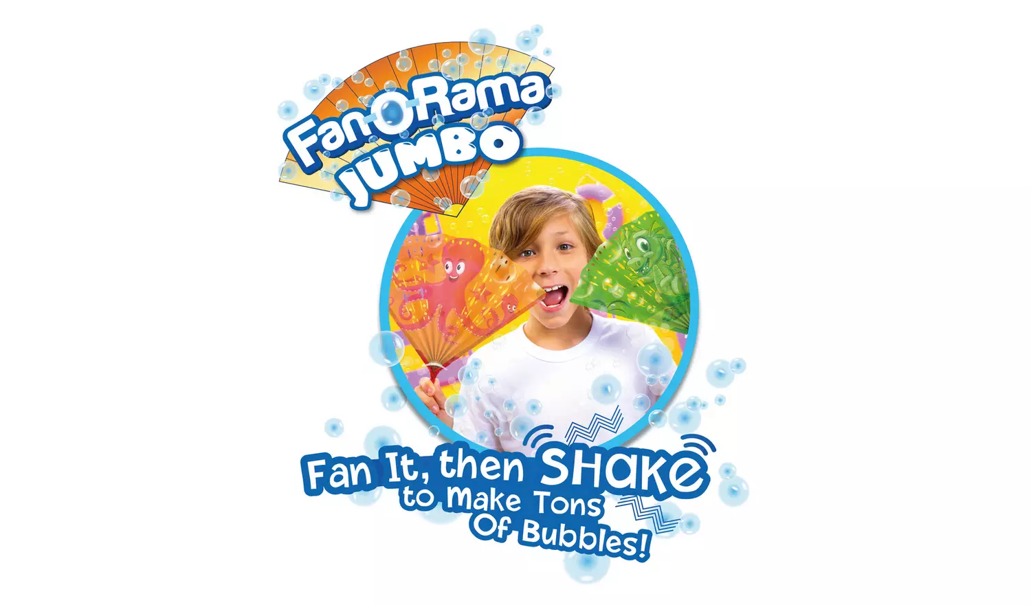 Fan-O-Rama Bubble Fan Assortment - Twin Pack