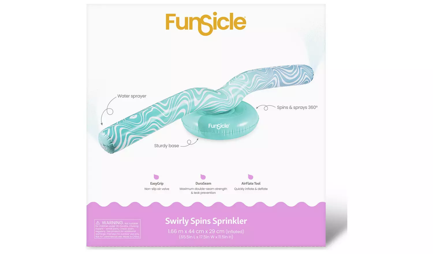 Funsicle Skip It Sprinkler