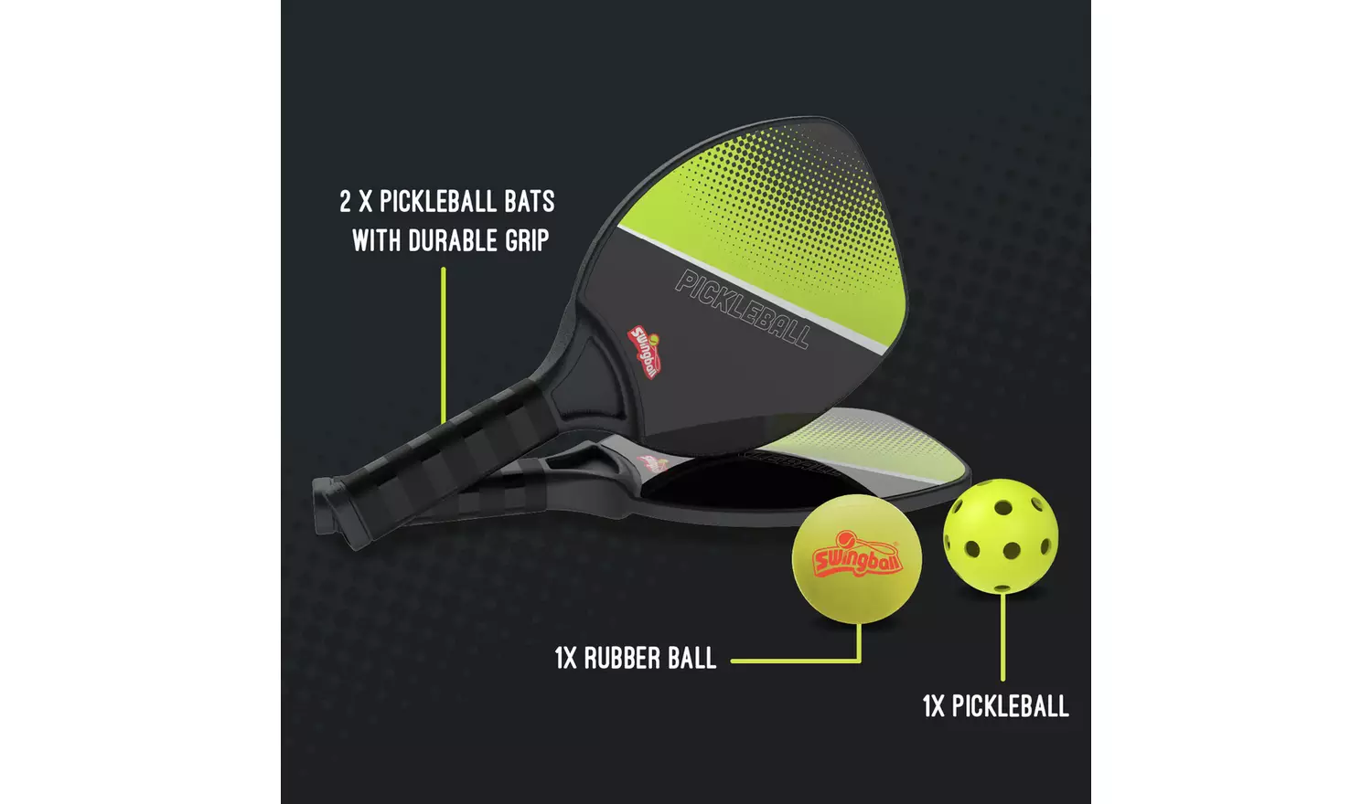 Swingball Pickleball and Bat Set