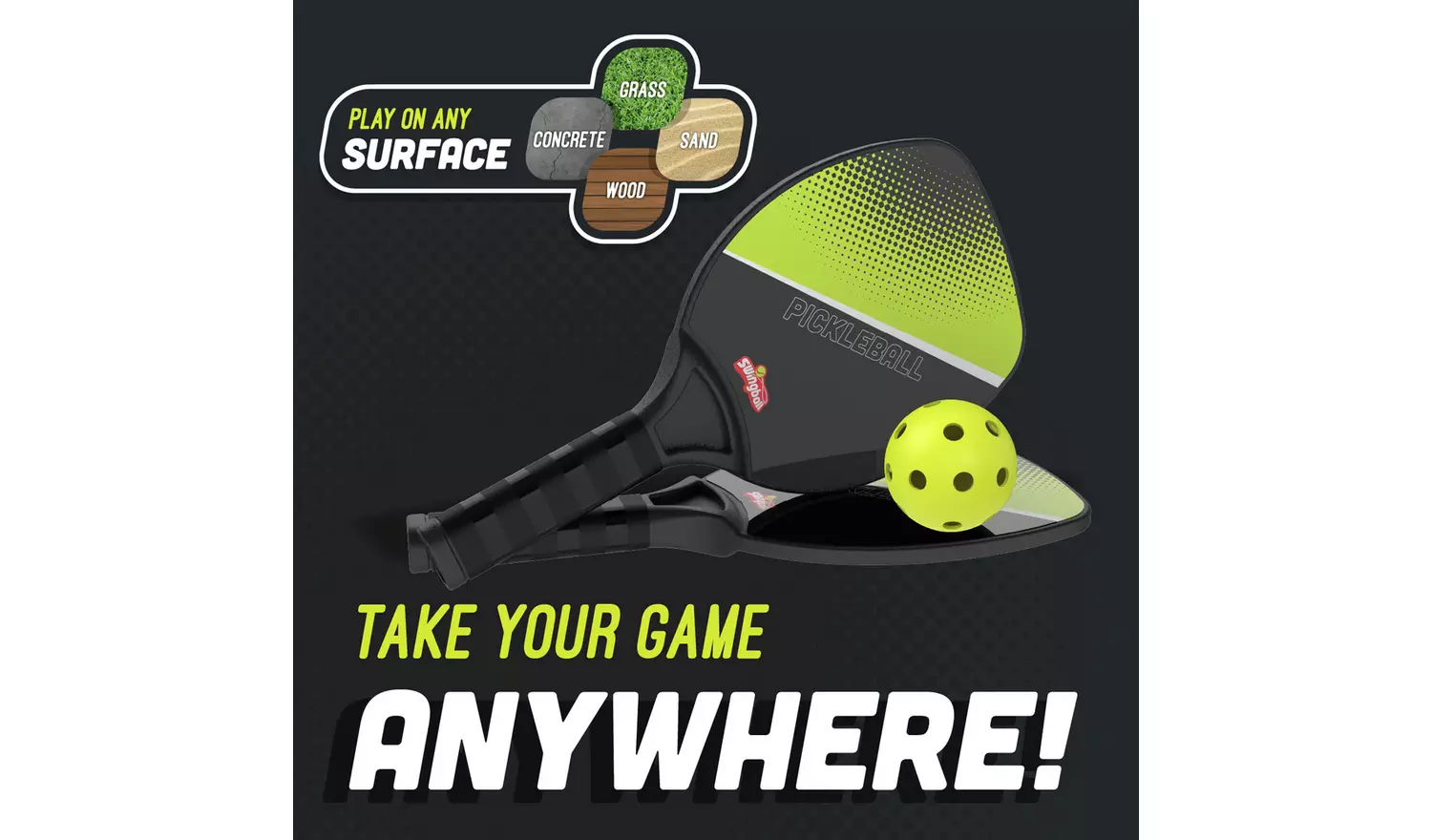 Swingball Pickleball and Bat Set