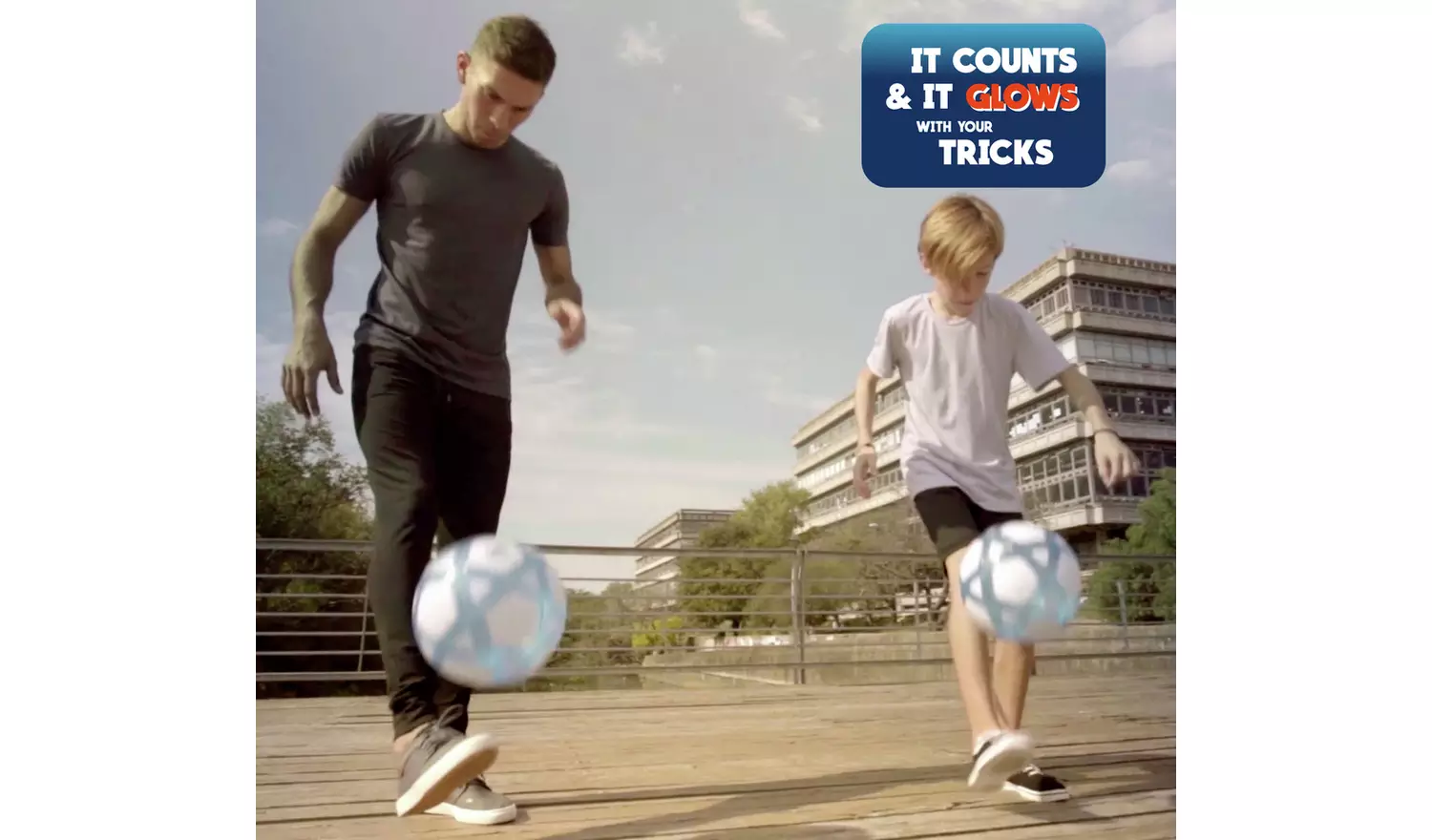 Smart Ball Kick Up Counting Football with Lights and Sounds