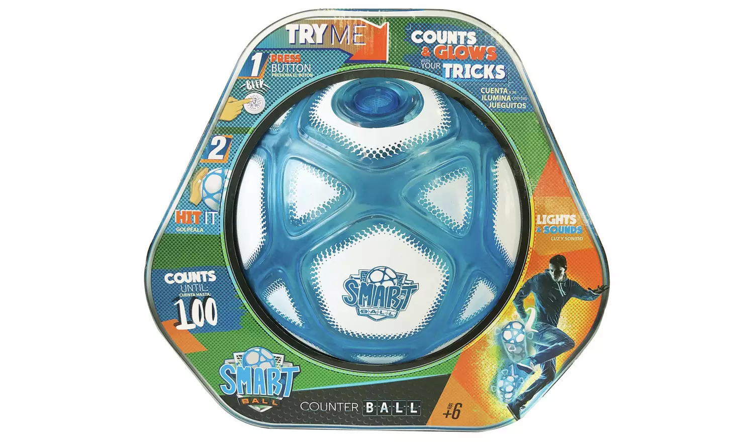Smart Ball Kick Up Counting Football with Lights and Sounds