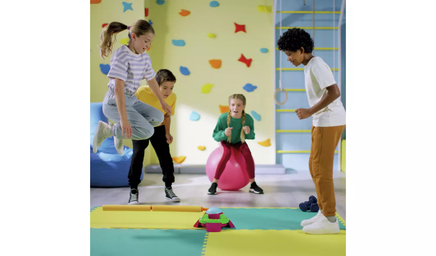 Stay Active Jump It Wipe Out