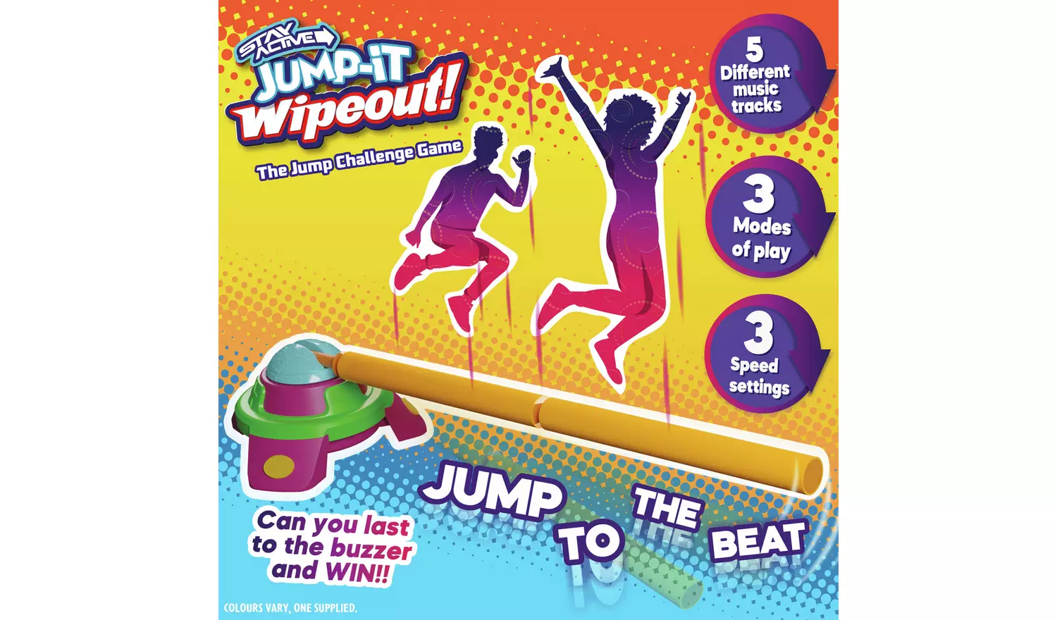 Stay Active Jump It Wipe Out