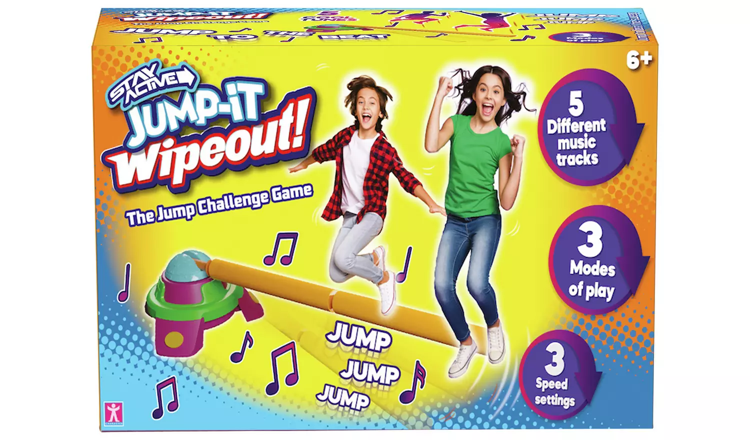 Stay Active Jump It Wipe Out