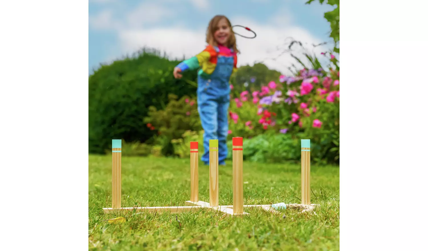 TP Wooden Ring Toss Game