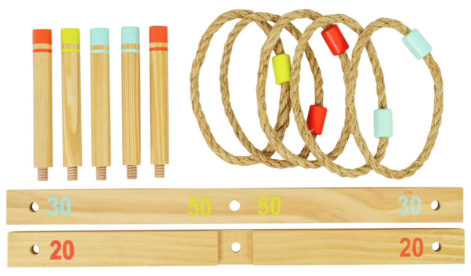 TP Wooden Ring Toss Game
