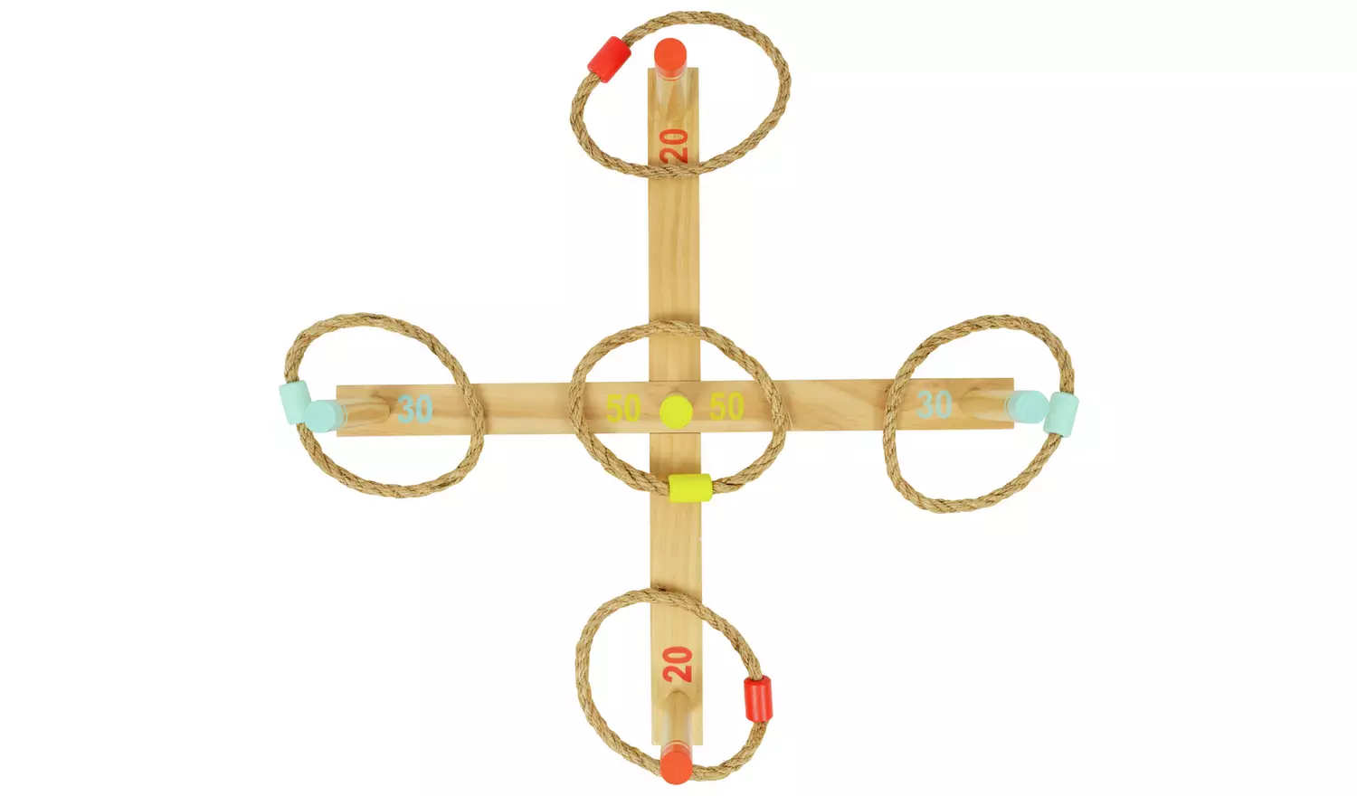 TP Wooden Ring Toss Game