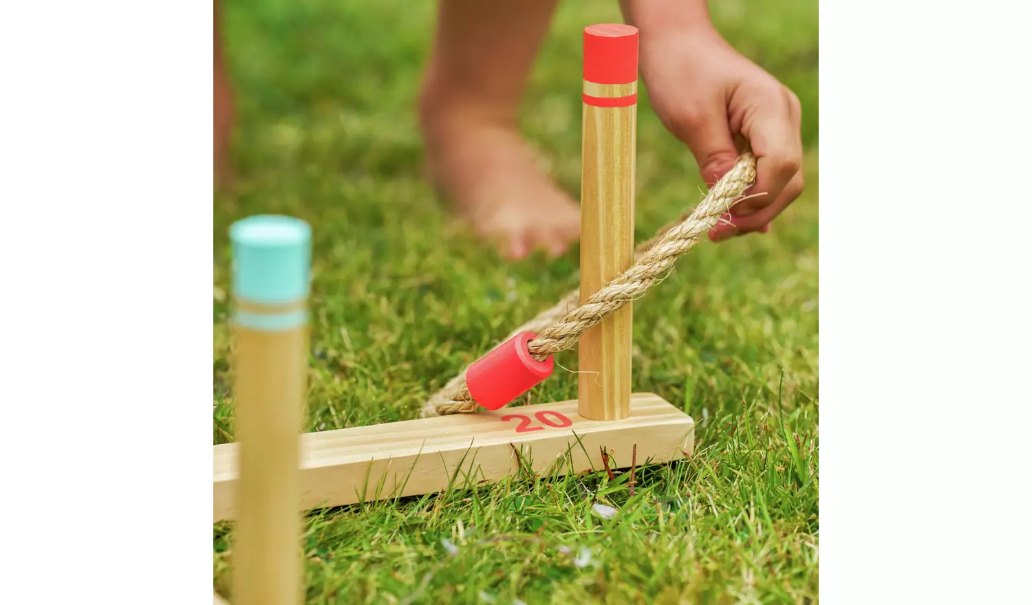TP Wooden Ring Toss Game