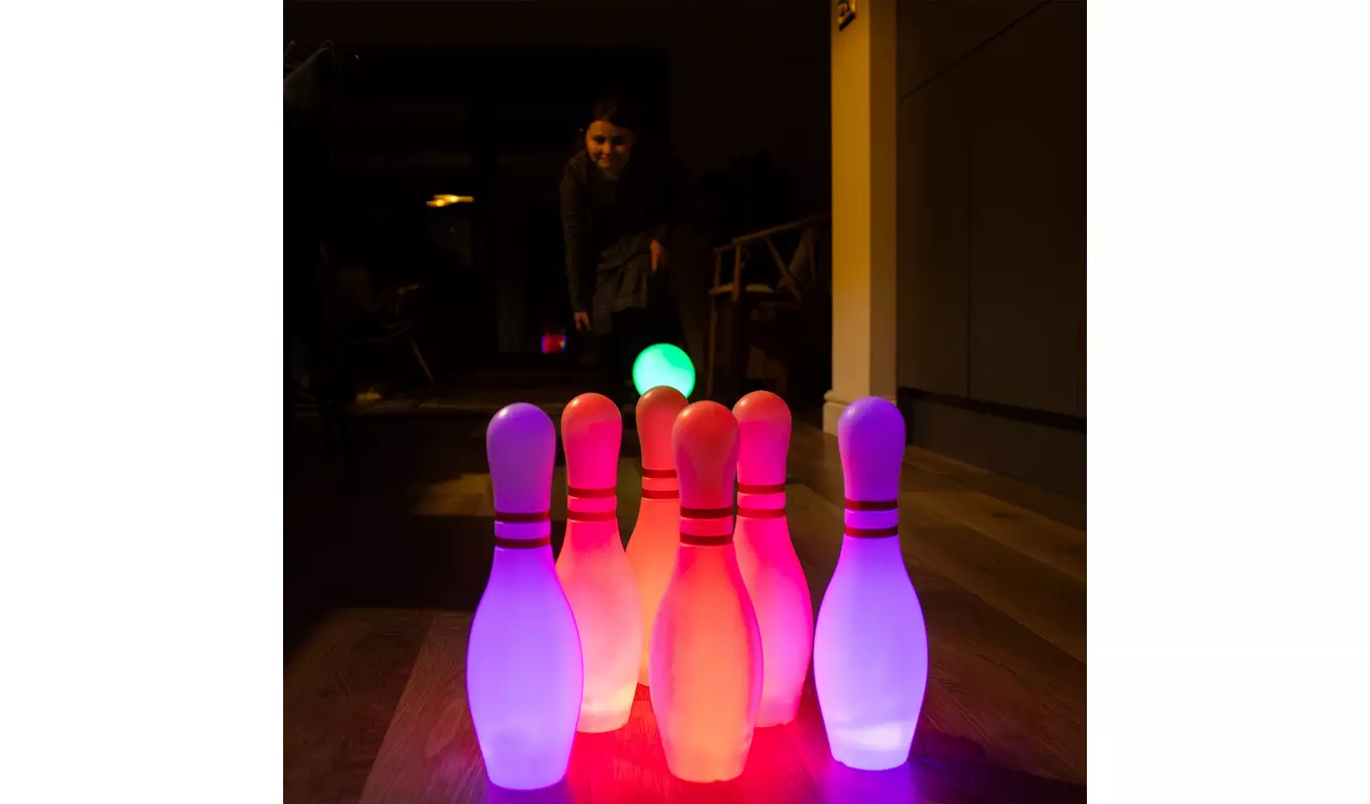 Glow Games Light Up Bowling Set