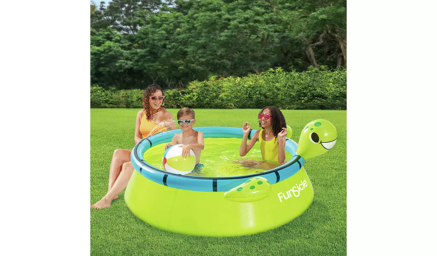 Funsicle Quick Up Turtle Paddling Pool