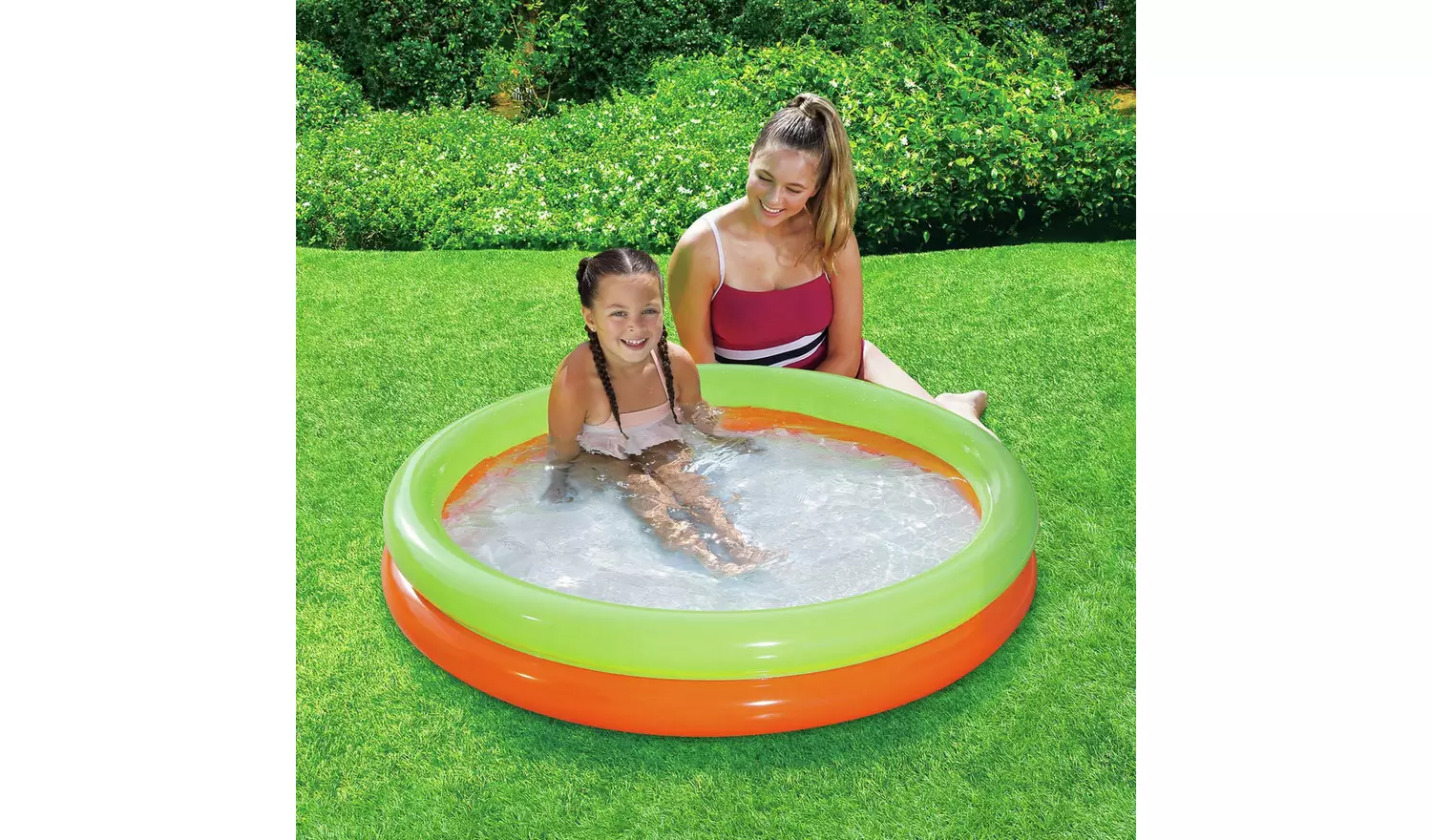 Summer Waves 4.2ft Padding Paddling Pool 269L