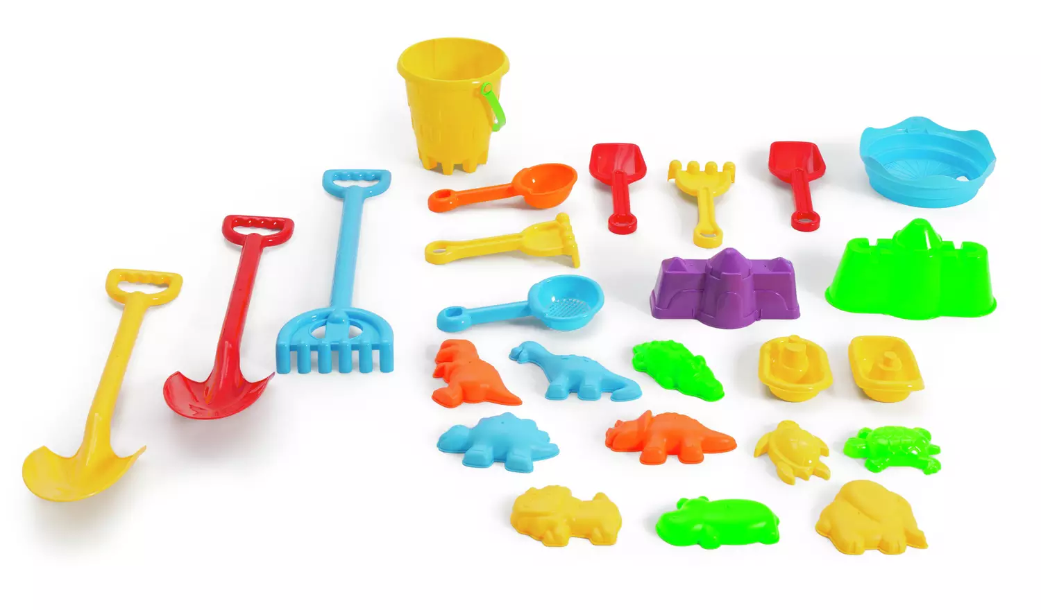 Chad Valley 25 Piece Sand Accessory Set
