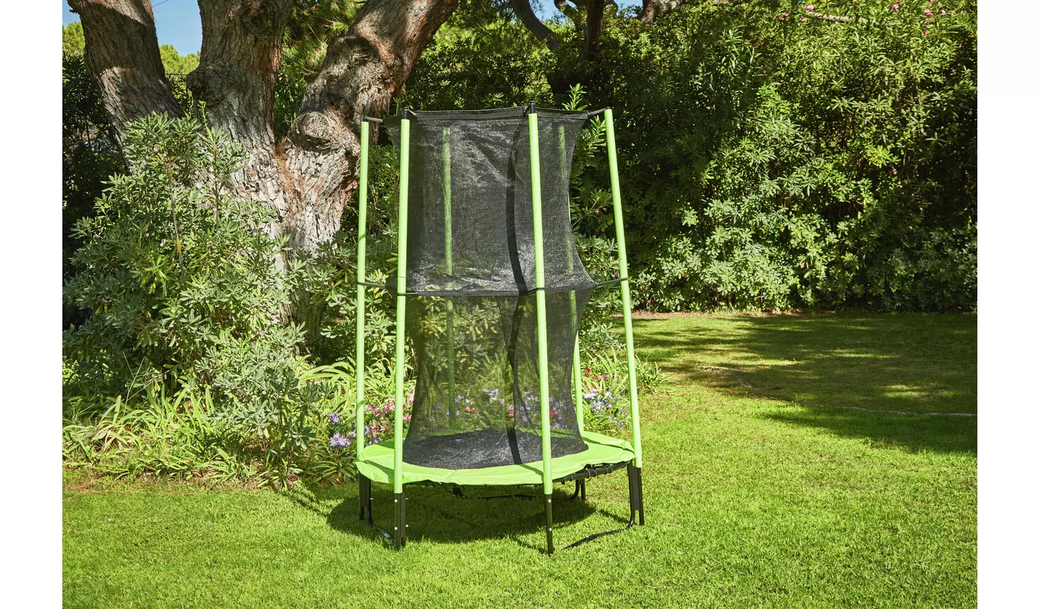 Chad Valley My First 4ft Outdoor Kids Trampoline & Enclosure