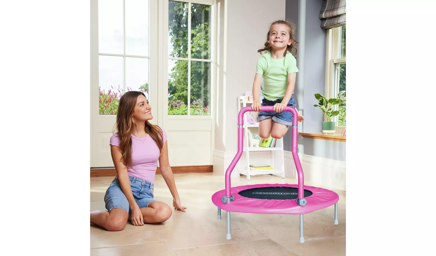 Sportspower 3ft Junior Trampoline - Pink