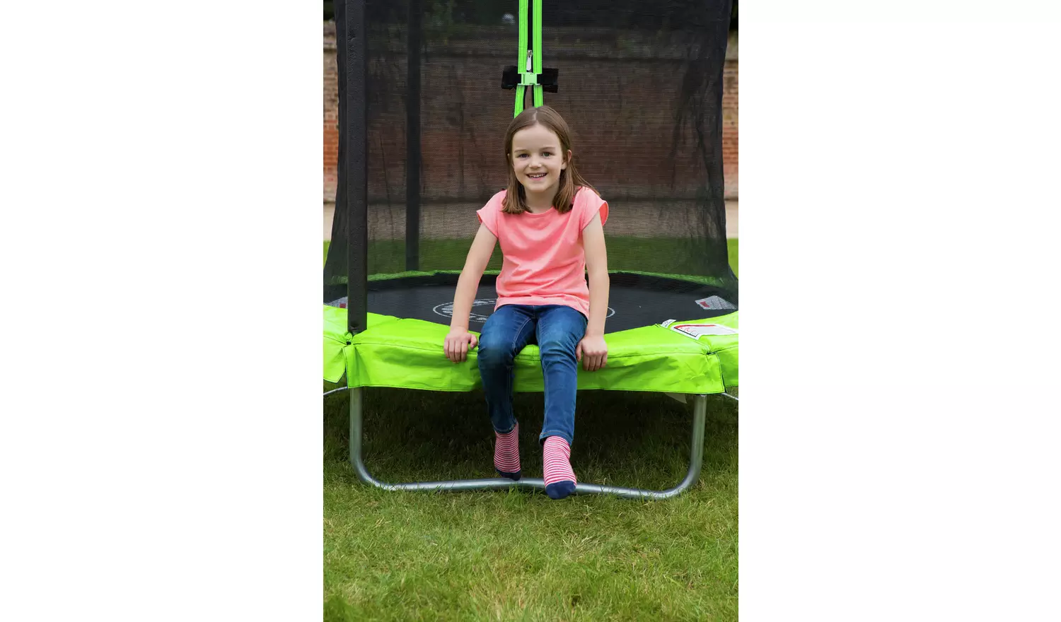 Chad Valley 6ft Outdoor Kids Trampoline with Enclosure