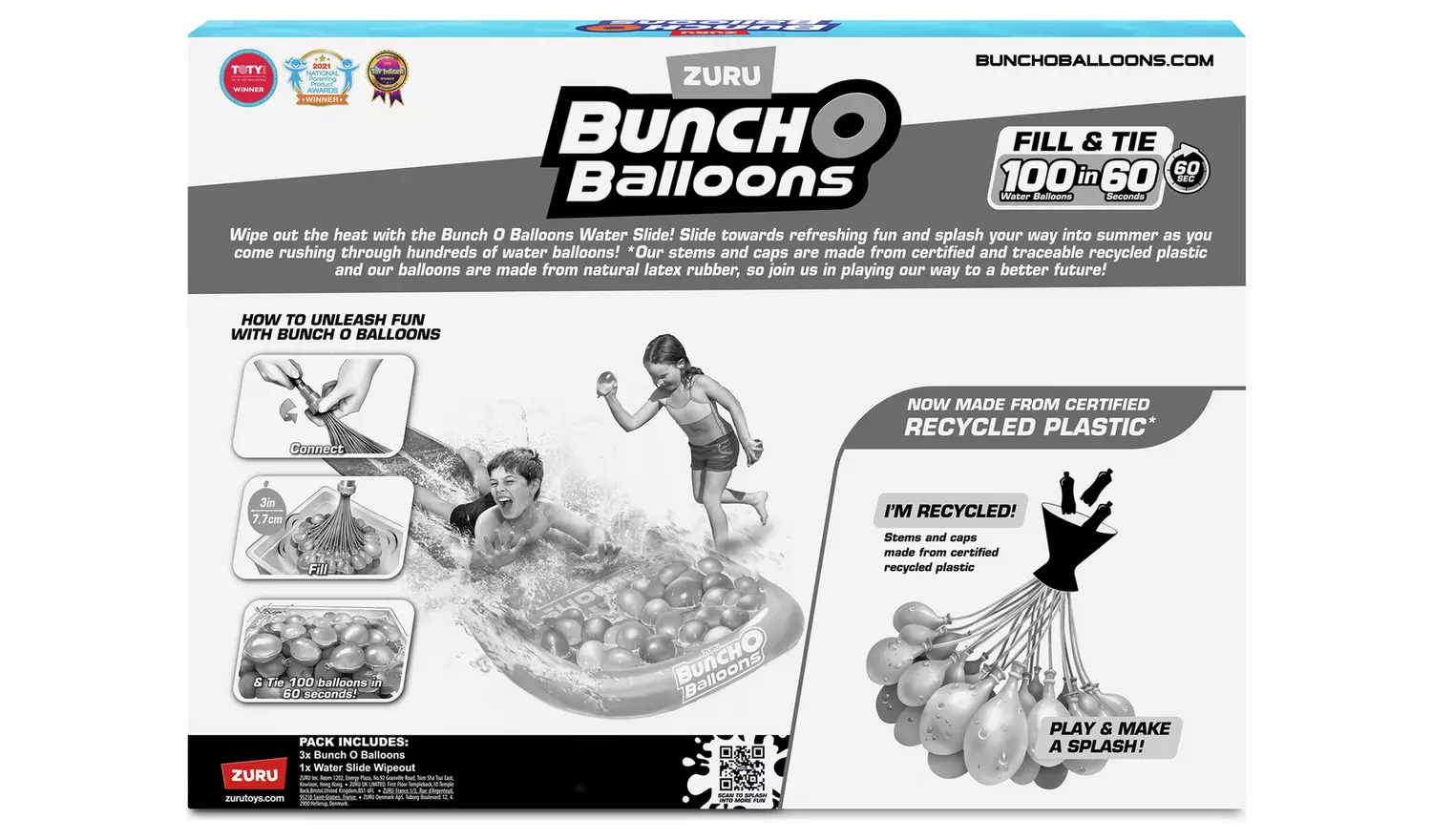 ZURU Bunch O Balloons Tropical Party Water Slide Wipeout