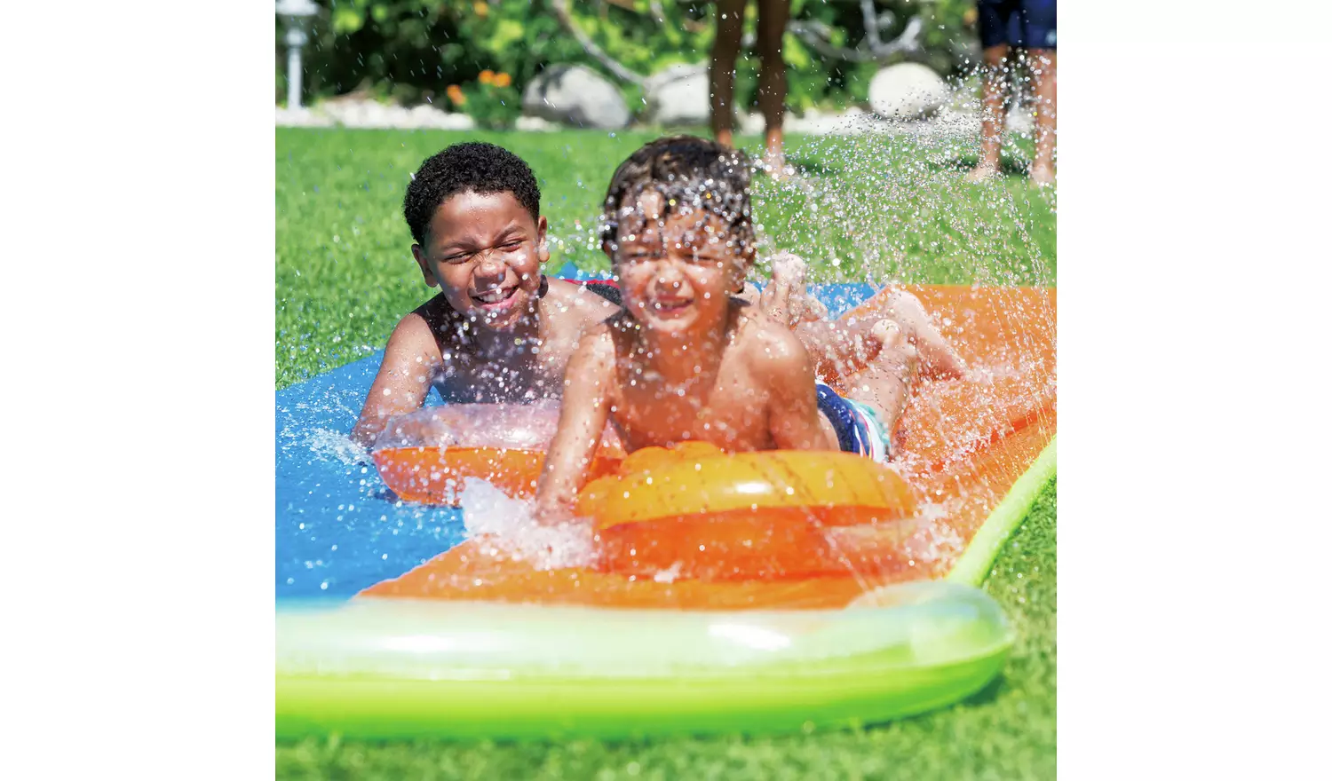 Summer Waves Double Slide Racer