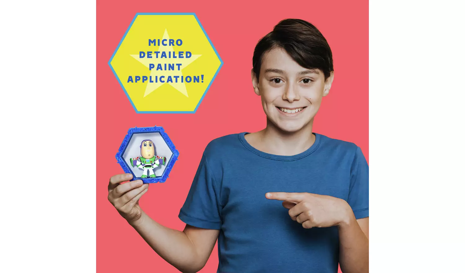 WOW! Pods Disney Toy Story Buzz Playset - 4inch/10cm