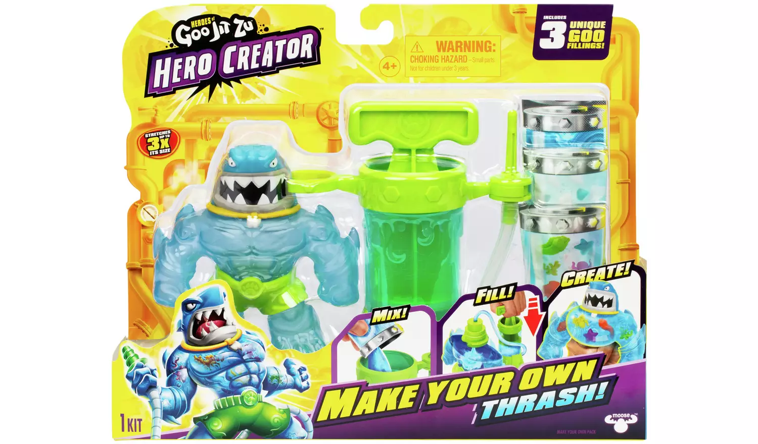 Heroes of Goo Jit Zu Hero Creator Pack Thrash