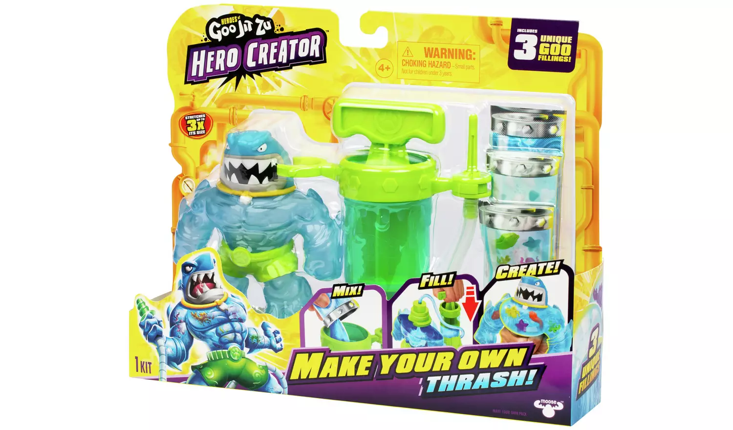 Heroes of Goo Jit Zu Hero Creator Pack Thrash