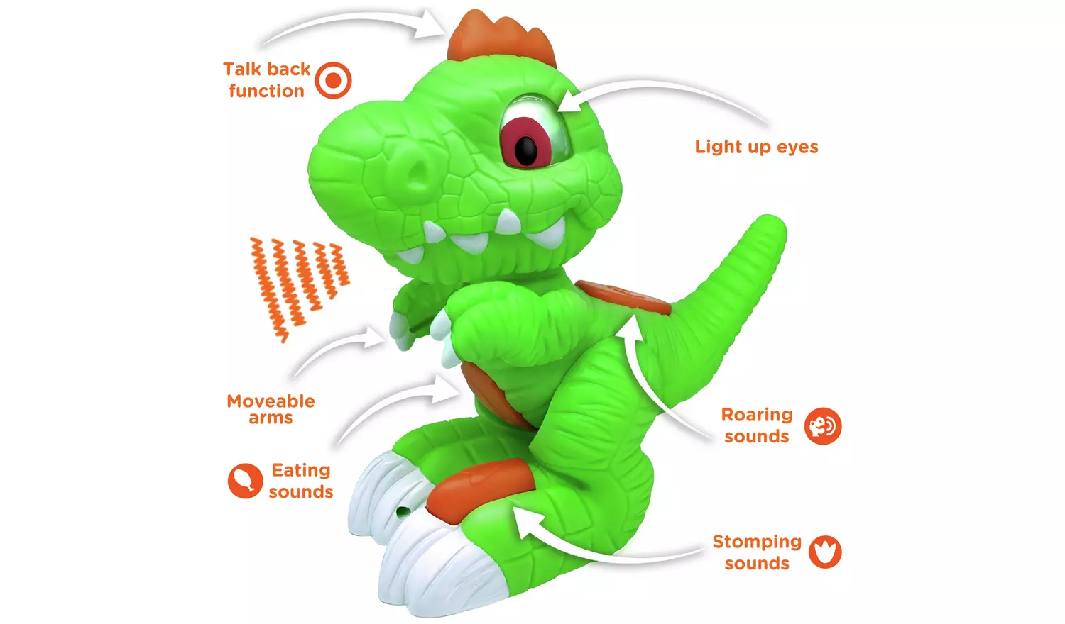 Chad Valley Trevor Talk Back Dino