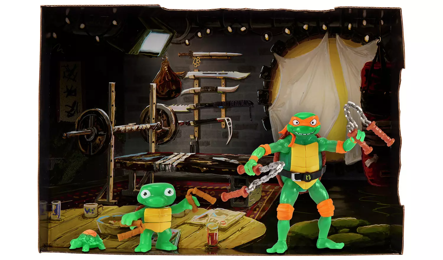 TMNT Michaelangelo Evolution Action Figures- Pack of 3